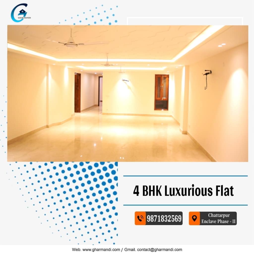 4 BHK Flat in Neb Sarai