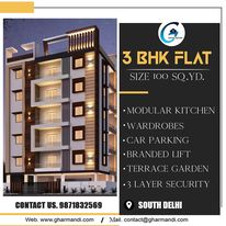 3BHK Chattarpur witH EMI